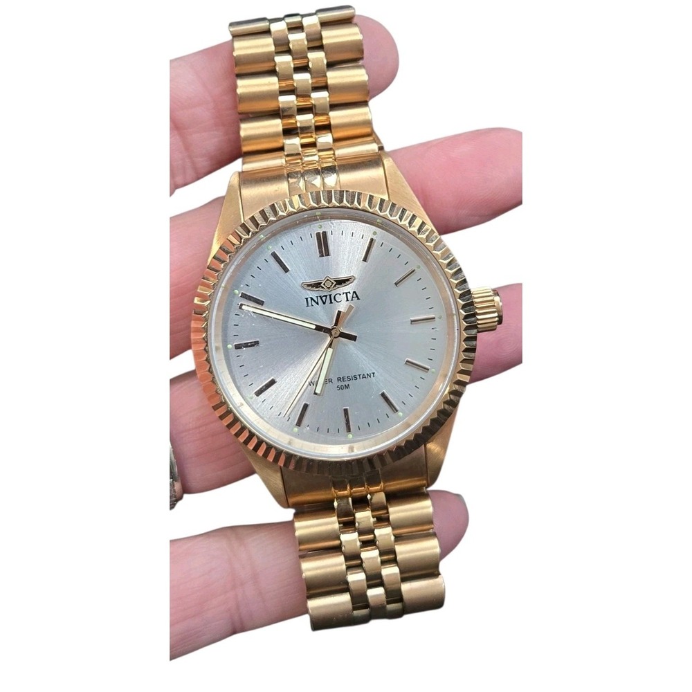 Invicta Specialty Men's Rose Gold Stainless Watch Japan Quartz 29390 NEW No Box